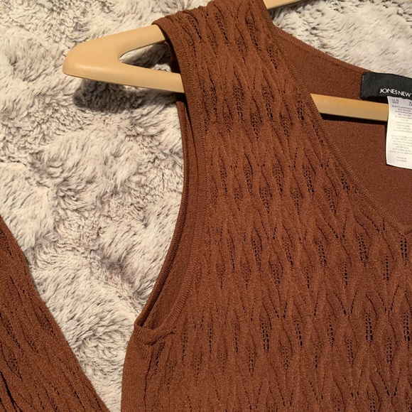 Jones New York tank top & cardigan set, sz XL, NWT - Picture 8 of 8